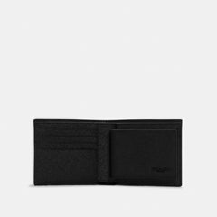 Coach 3 In 1 Wallet Black