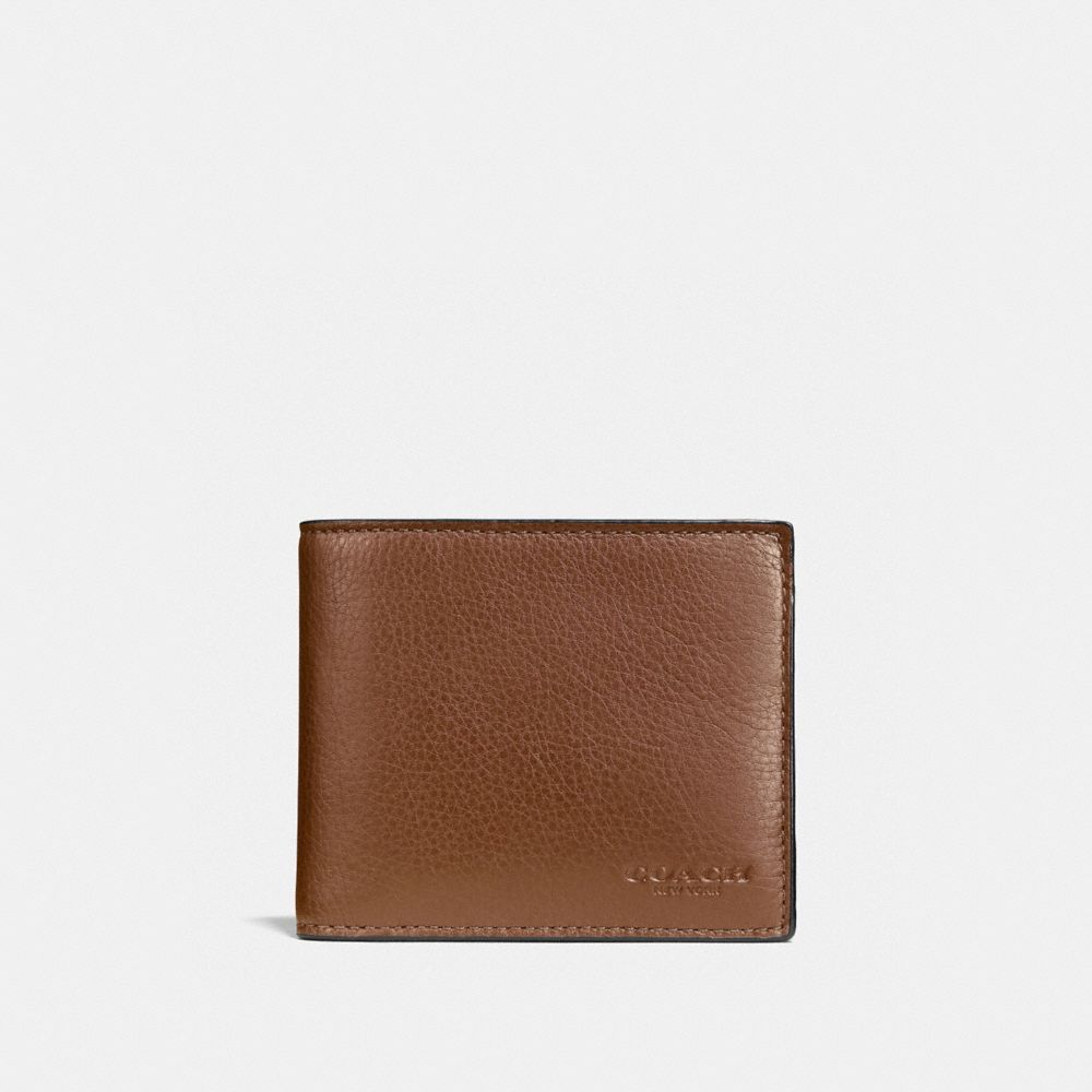Coach 3 In 1 Wallet Dark Saddle