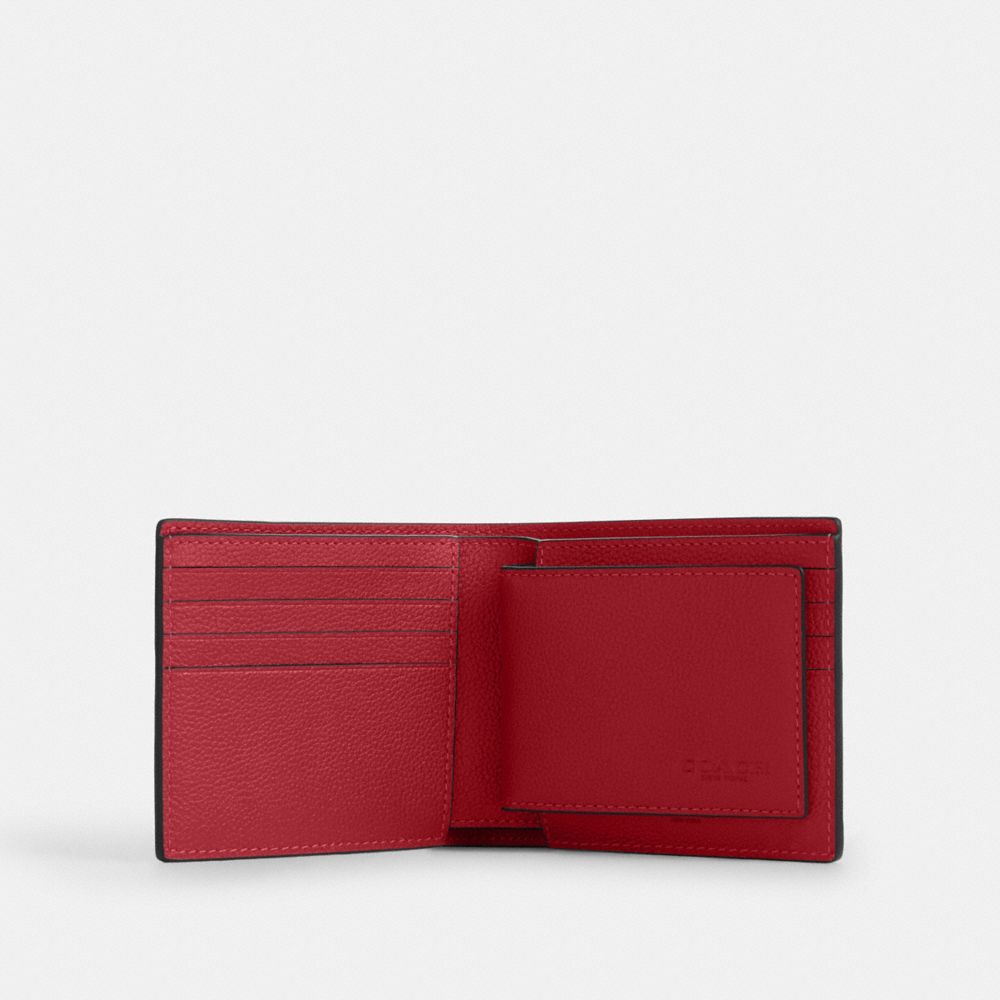 Coach 3 In 1 Wallet True Red
