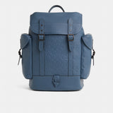 Coach Restored Hitch Backpack In Signature Leather Denim