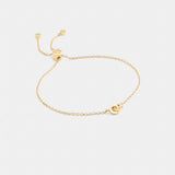 Coach Interlocking Slider Bracelet Gold