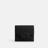 Coach Eliza Small Wallet Gunmetal Black