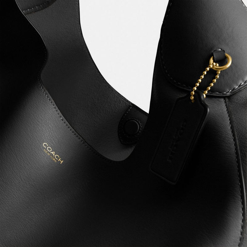 Coach Brooklyn Shoulder Bag 39 Brass Black