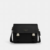 Coach Racer Messenger Bag Gunmetal Black