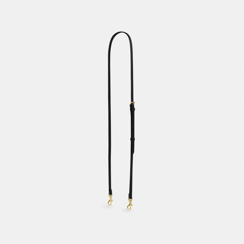 Coach Thin Strap Gold Black