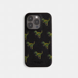 Coach Iphone 15 Pro Max Case With Rexy Black