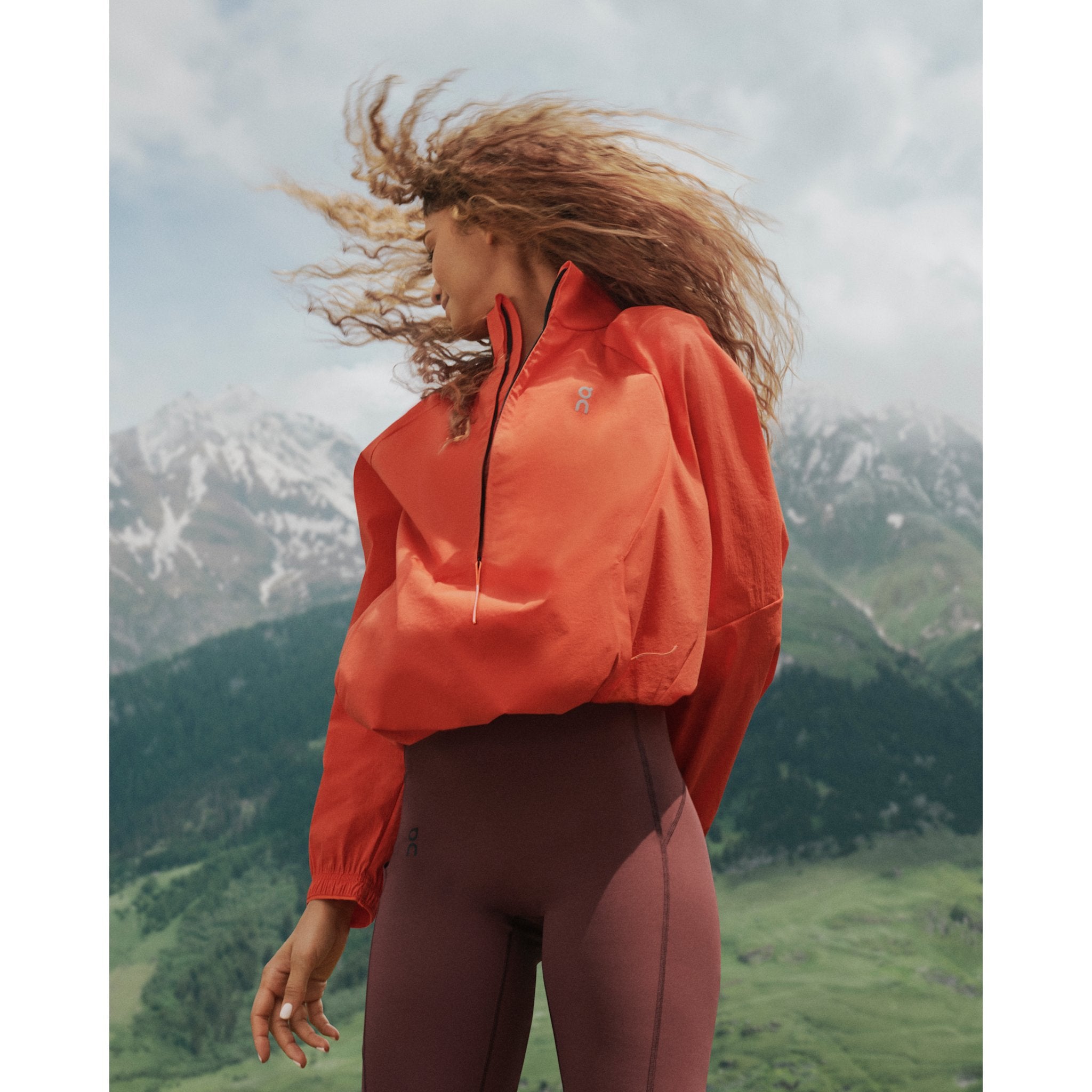 On All-Day 1/2 Zip Jacket Spice