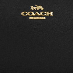 Coach Teri Shoulder Bag Gold Black