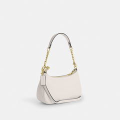Coach Teri Shoulder Bag Gold Chalk