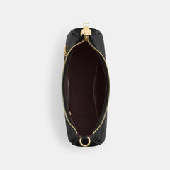 Coach Teri Hobo Bag Gold Black