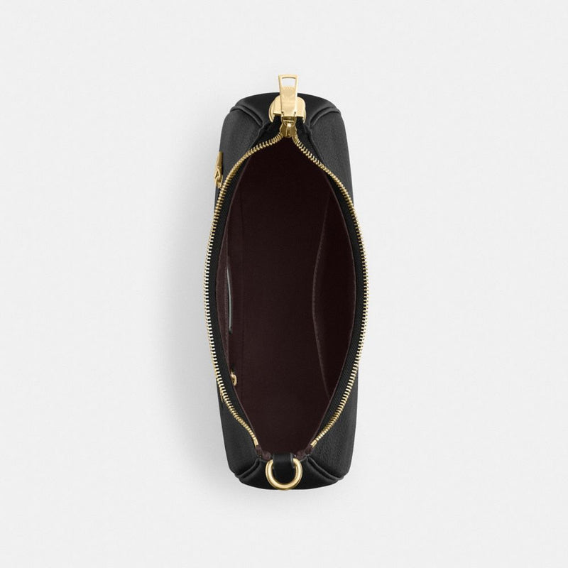 Coach Teri Hobo Bag Gold Black