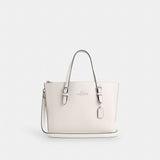 Coach Mollie Tote Bag 25 Silver Chalk