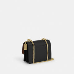 Coach Klare Crossbody Bag In Signature Canvas Gold Walnut Black