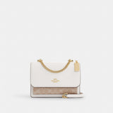 Coach Klare Crossbody Bag In Signature Canvas Gold Sand Chalk