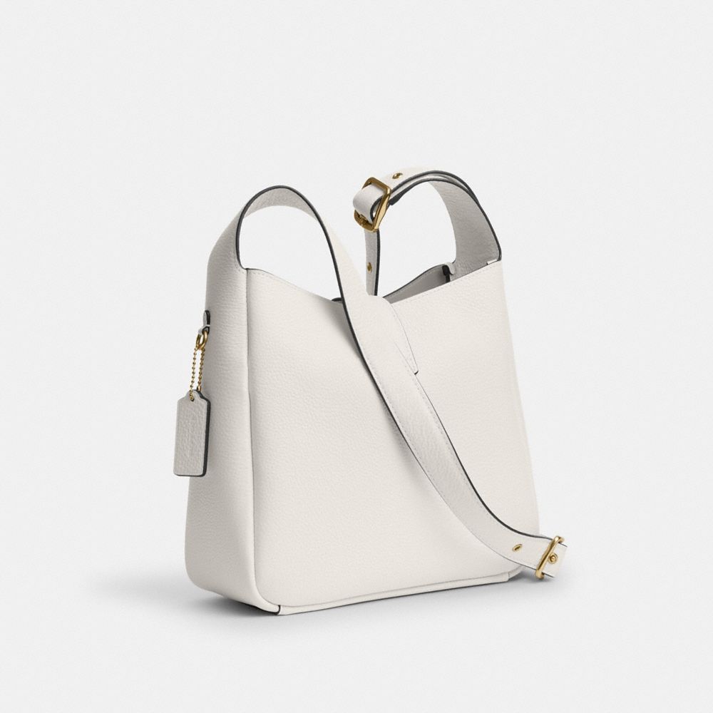 Coach Hadley Convertible Crossbody Bag Gold Chalk