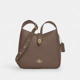 Coach Hadley Convertible Crossbody Bag Gold Dark Stone