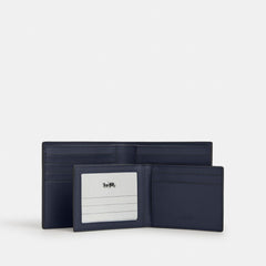 Coach 3 In 1 Wallet In Signature Camo Print Blue Multi