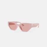 Coach Geometric Cat Eye Sunglasses Soft Pink