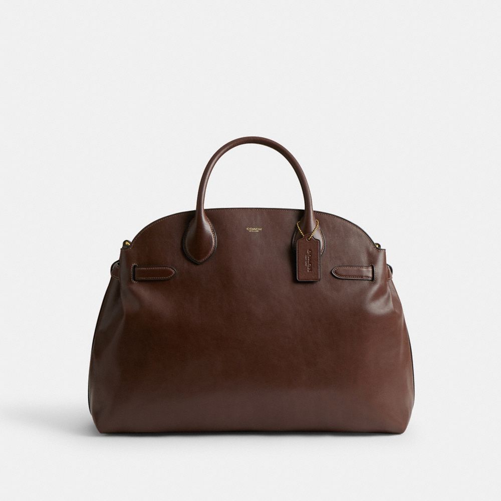 Coach Soft Empire Carryall Bag 48 Brass Maple