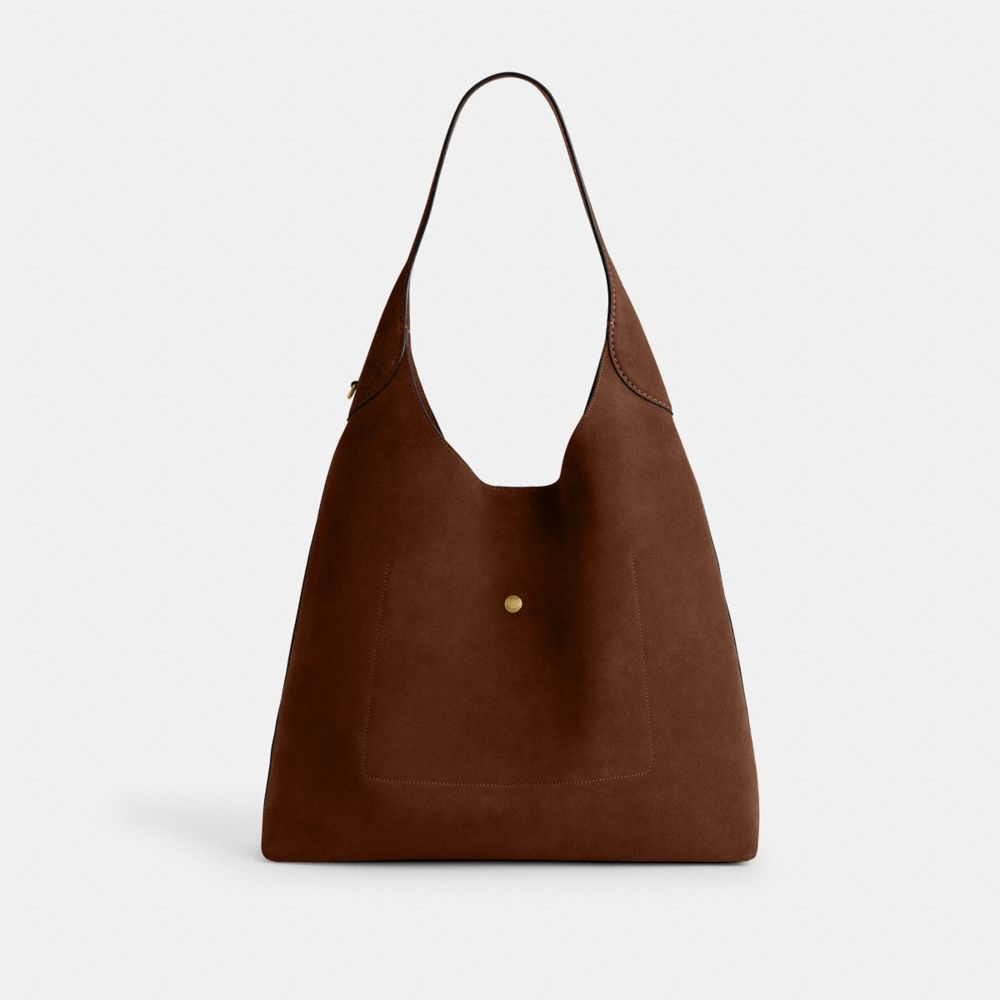 Coach Brooklyn Shoulder Bag 39 Brass Warm Brown