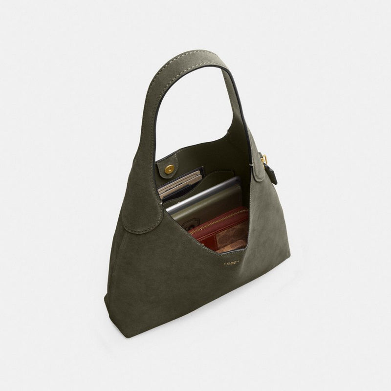 Coach Brooklyn Shoulder Bag 28 Brass Olive