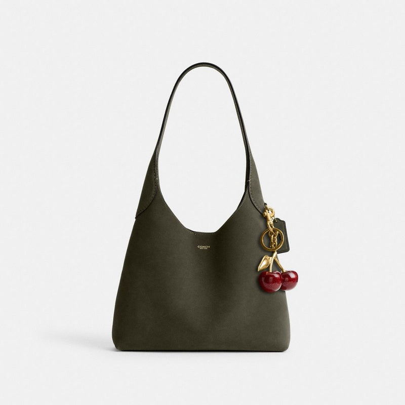 Coach Brooklyn Shoulder Bag 28 Brass Olive