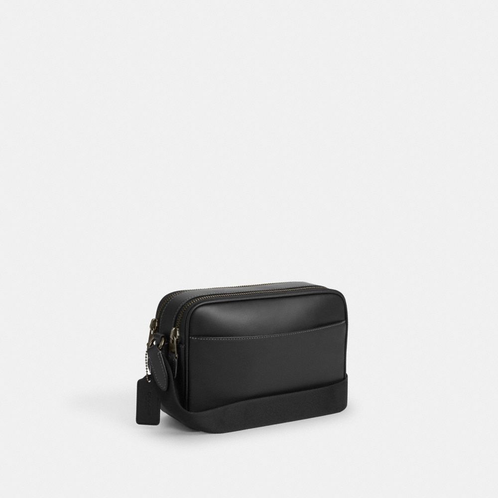 Coach Graham Crossbody Bag Gunmetal Black