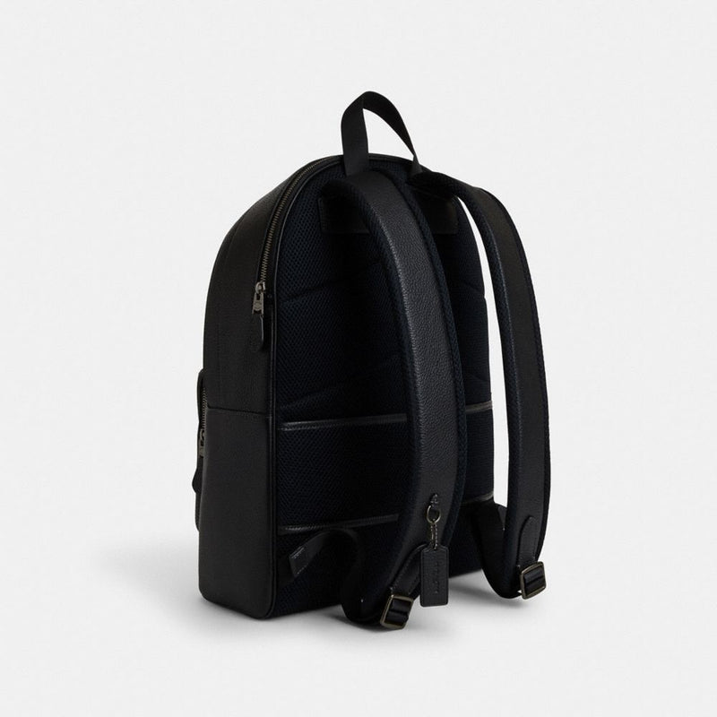 Coach West Backpack Gunmetal Black