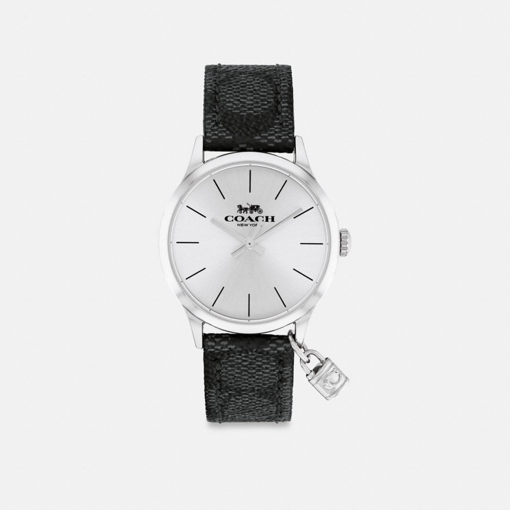 Coach Ruby Watch, 32 Mm Graphite Gray