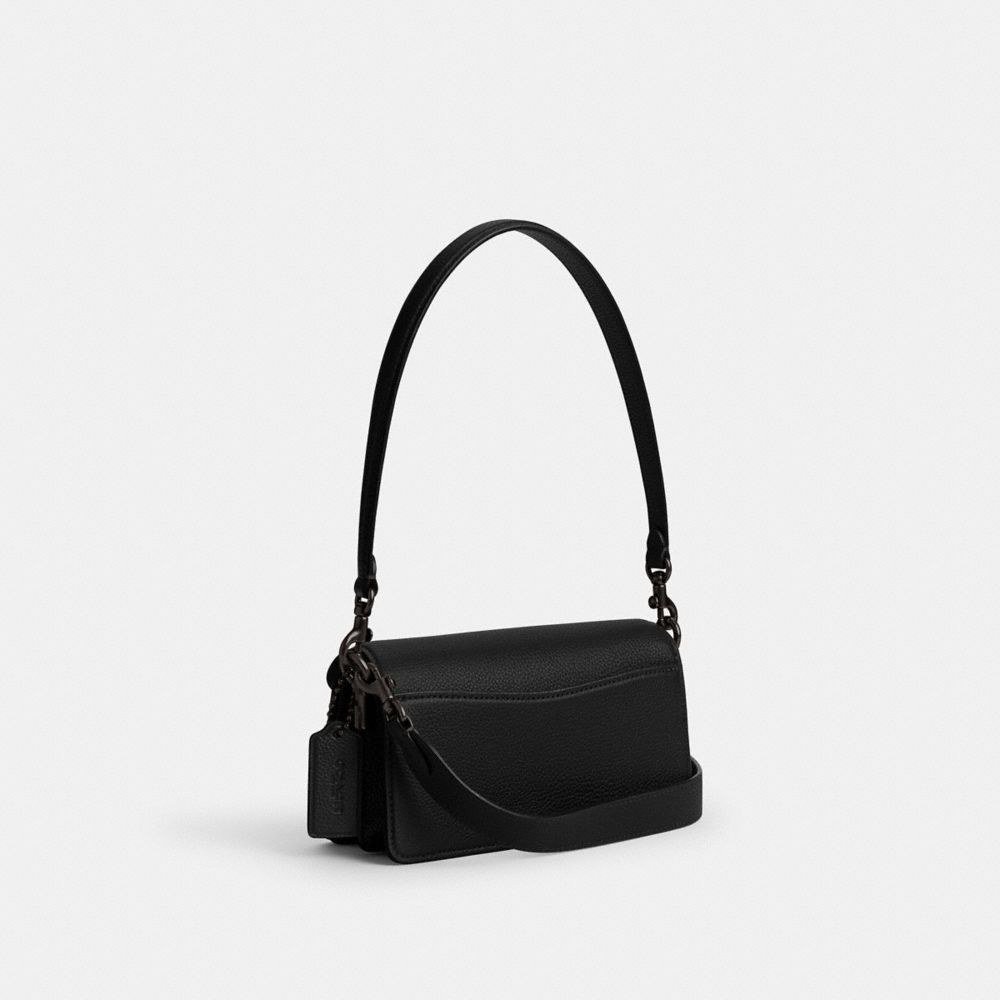 Coach Tabby Shoulder Bag 20 Pewter Black