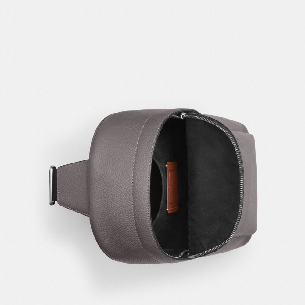 Coach West Pack Silver Graphite