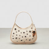 Coach Ergo Bag In Pebbled Coachtopia Leather With Grommets Cloud