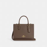 Coach Maggie Small Tote Bag Gold Dark Stone