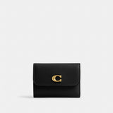 Coach Essential Card Holder Wallet Brass Black