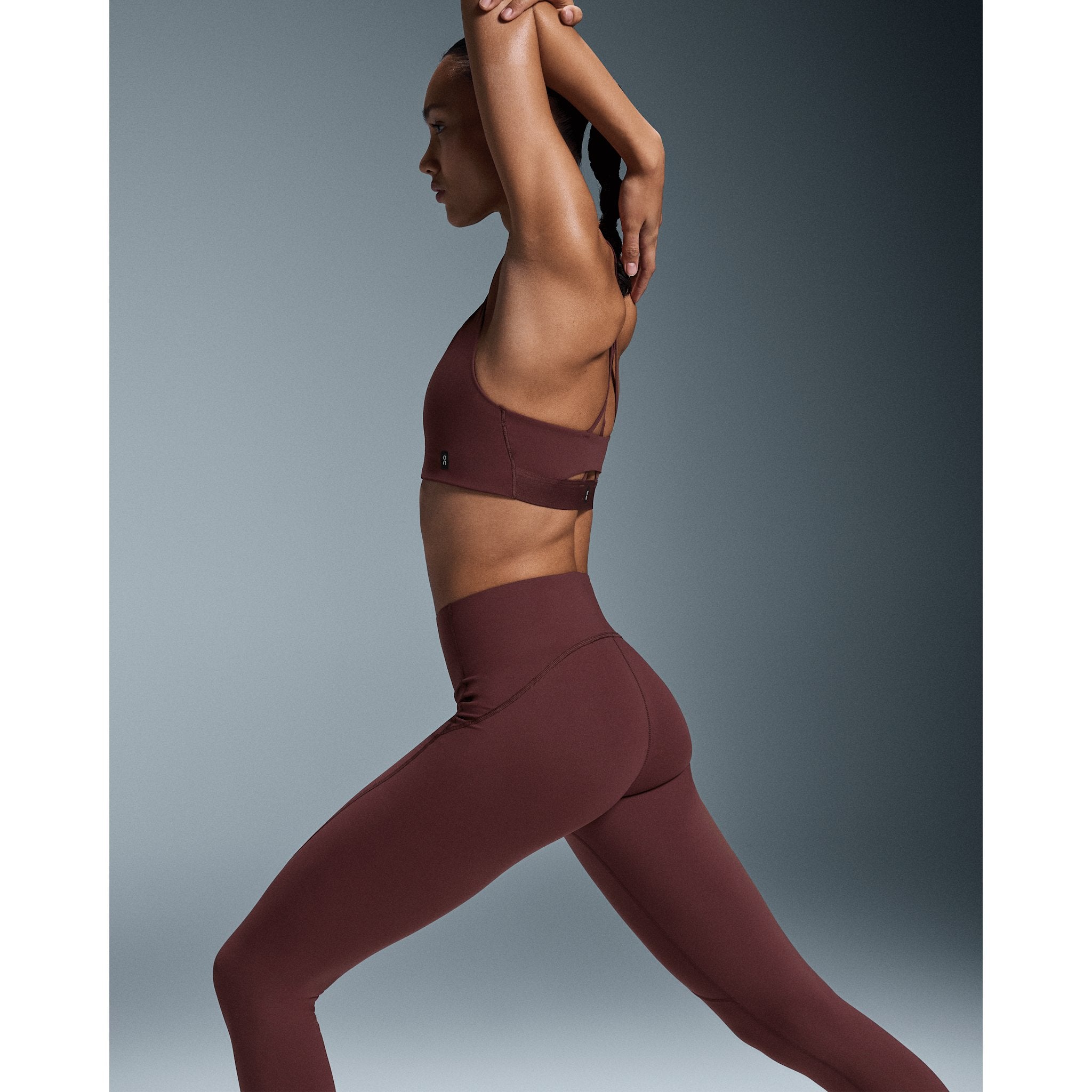 On Movement Tights Long Mulberry