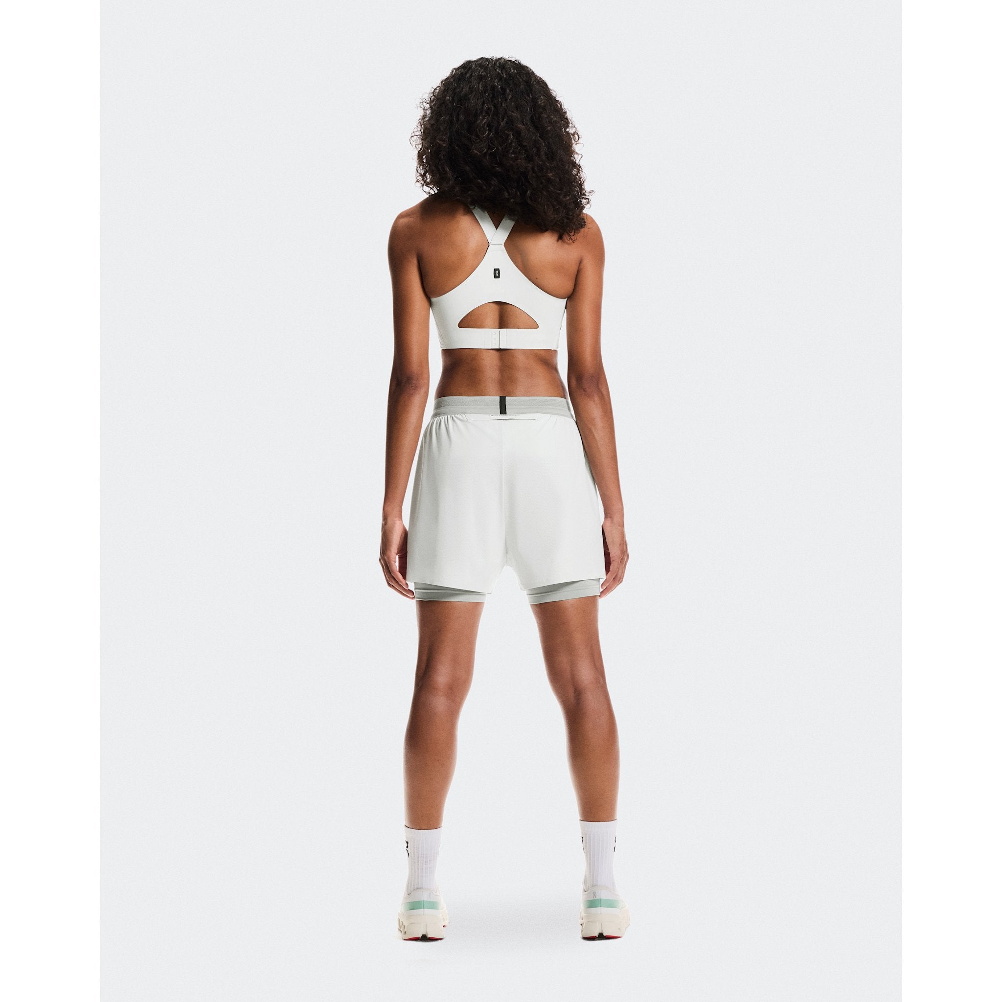 On 3" Performance 2/1 Shorts Iceberg | Tin