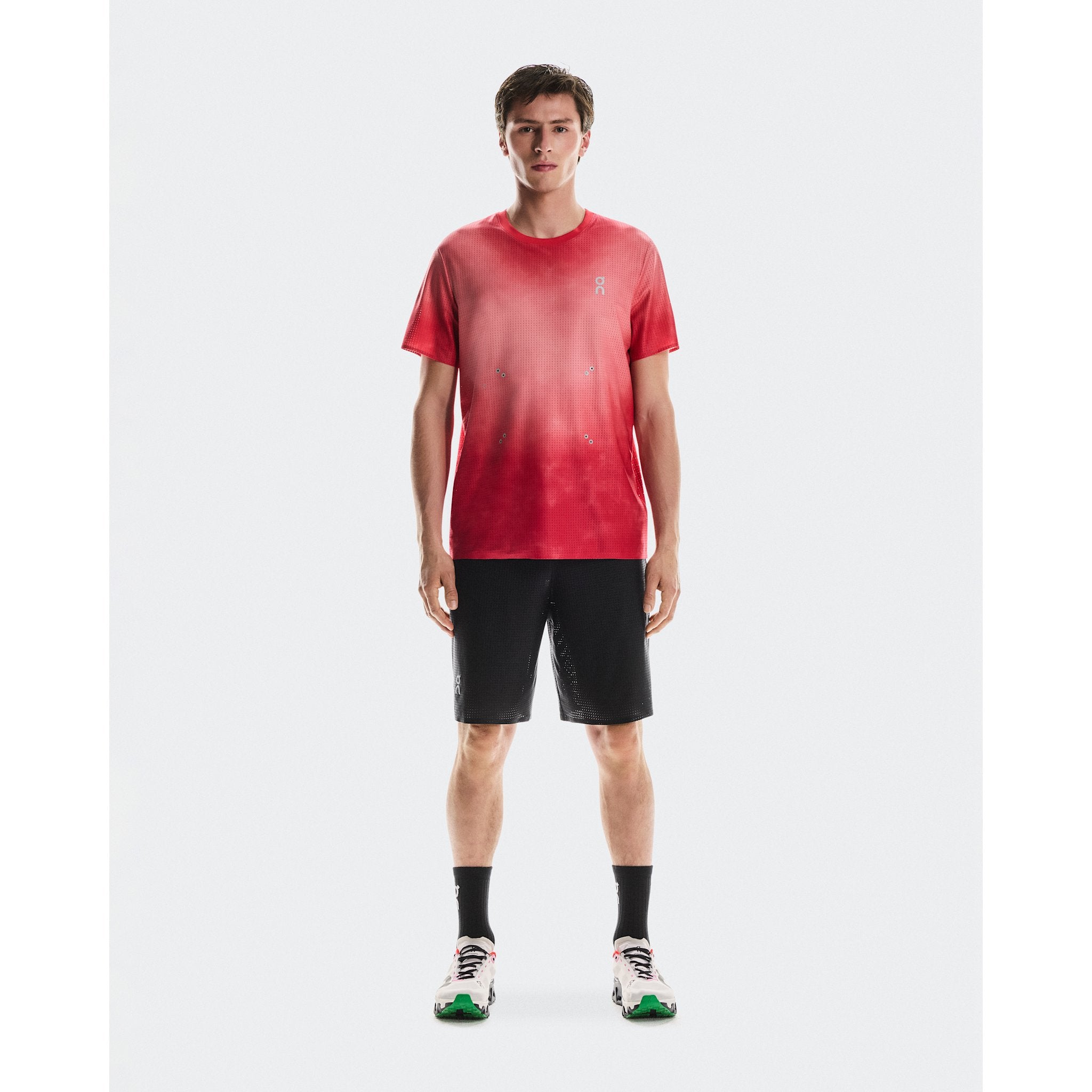 On Pace Mesh Shorts Black