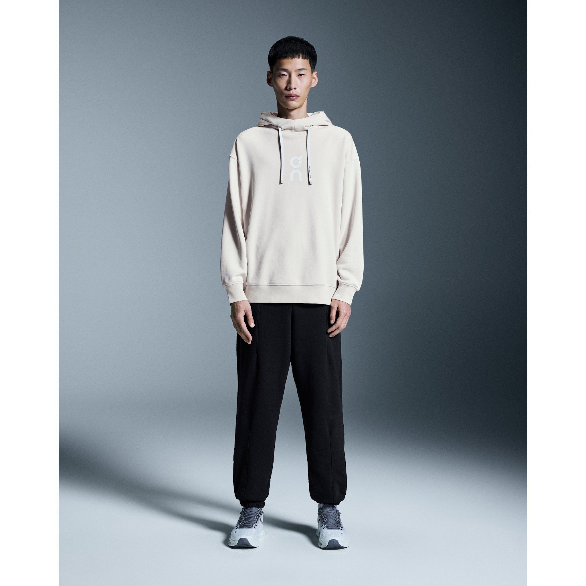 On Club Hoodie Silver