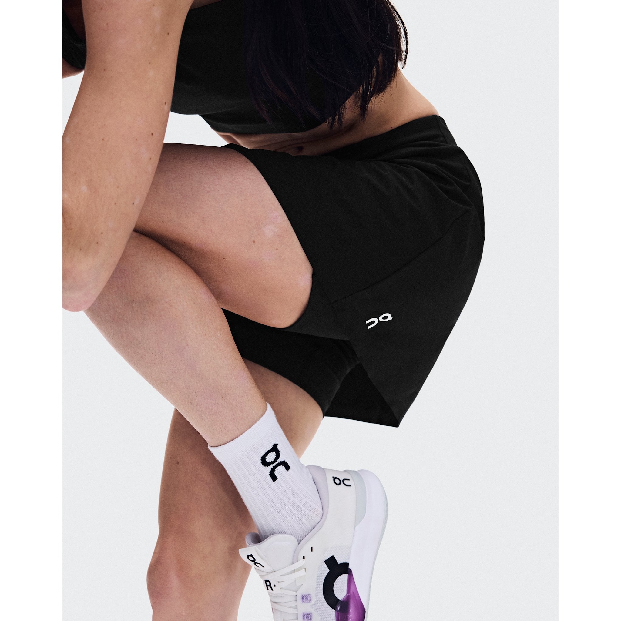 On Court Skirt Split Black