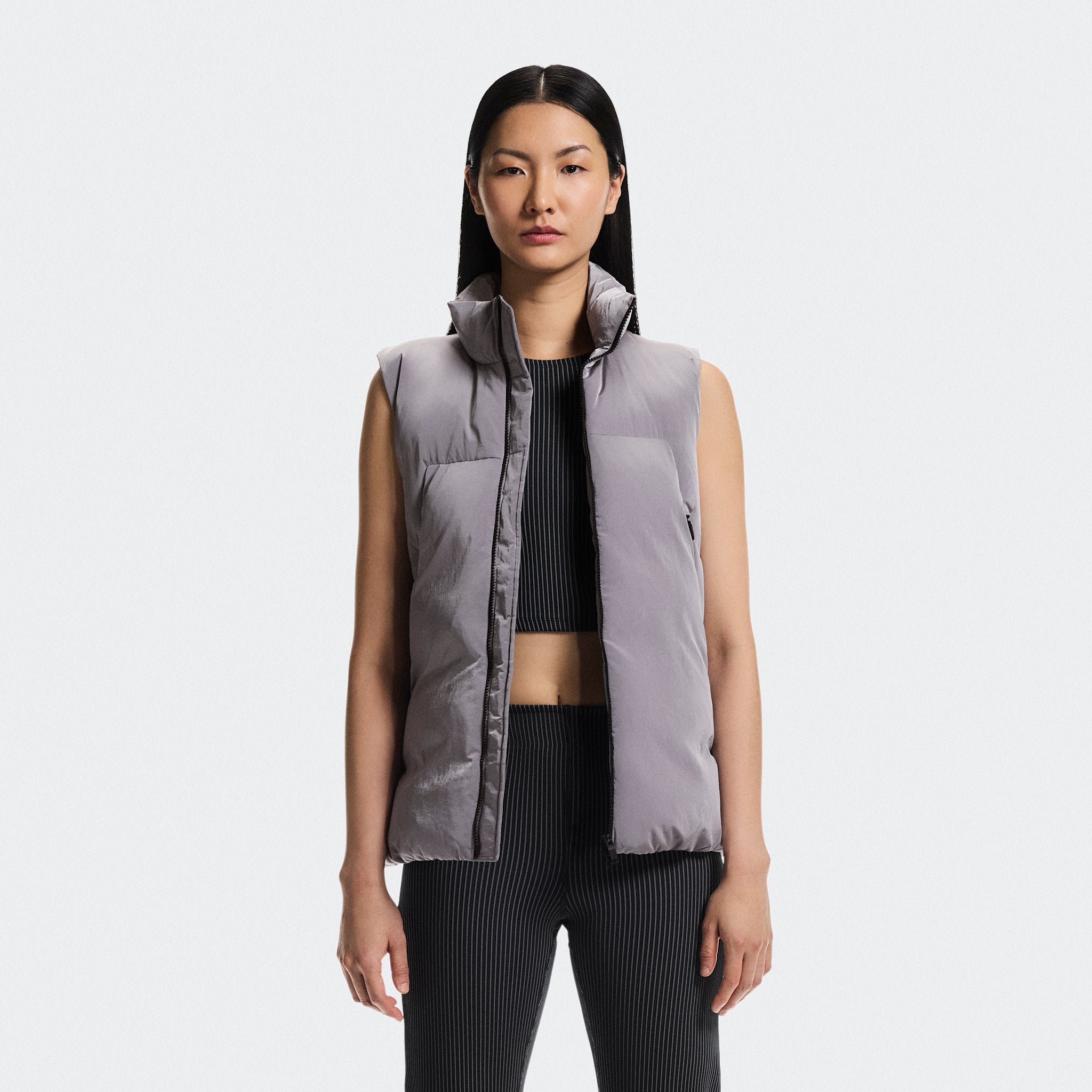 On All-Day Puffer Vest Lilac