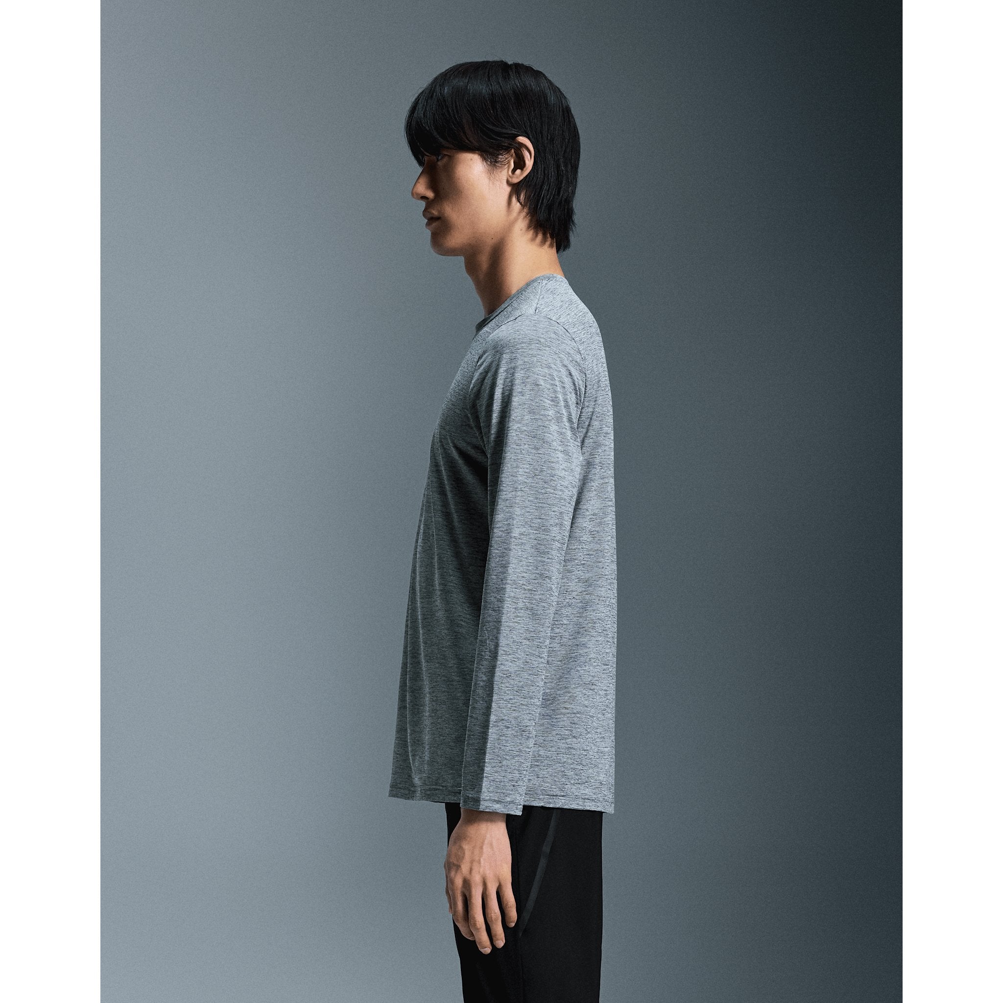 On Core Long-T Heather Gray
