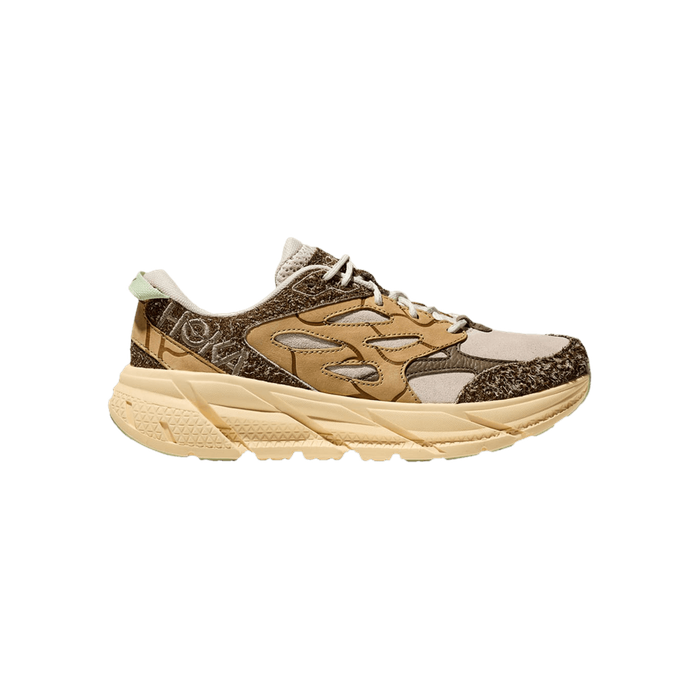 Hoka Clifton L Suede 'Elite Terrain System - Oat Milk Pollen'