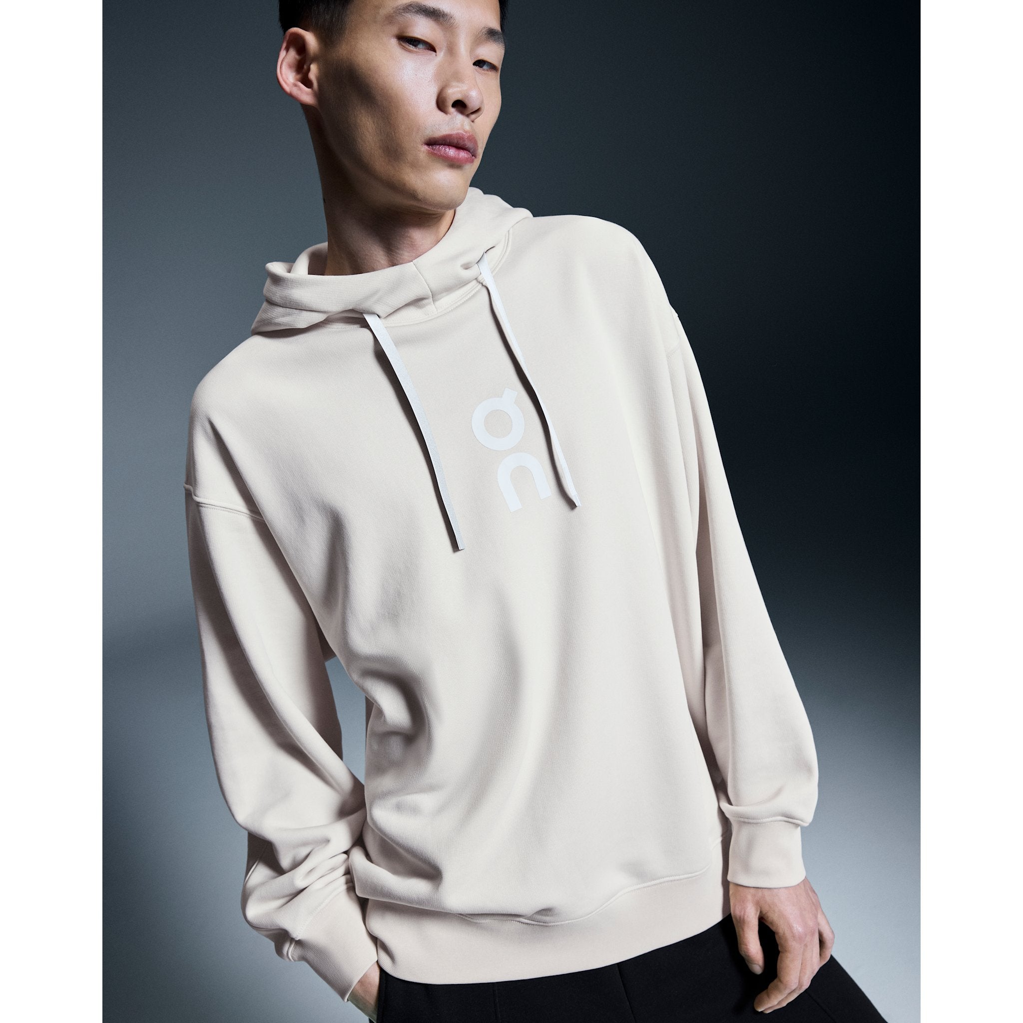 On Club Hoodie Silver
