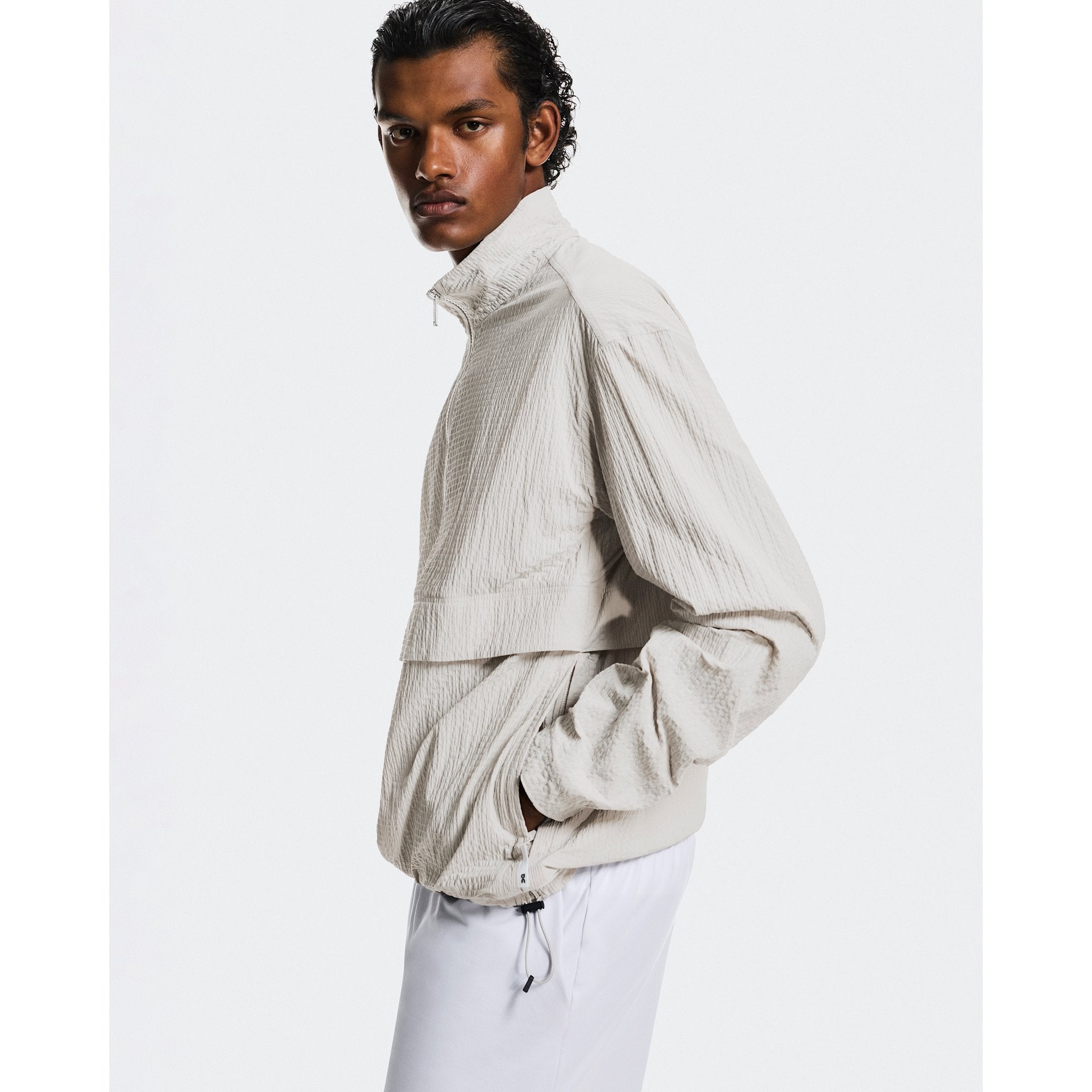 On Courtside 1/2 Zip Eaze Sand