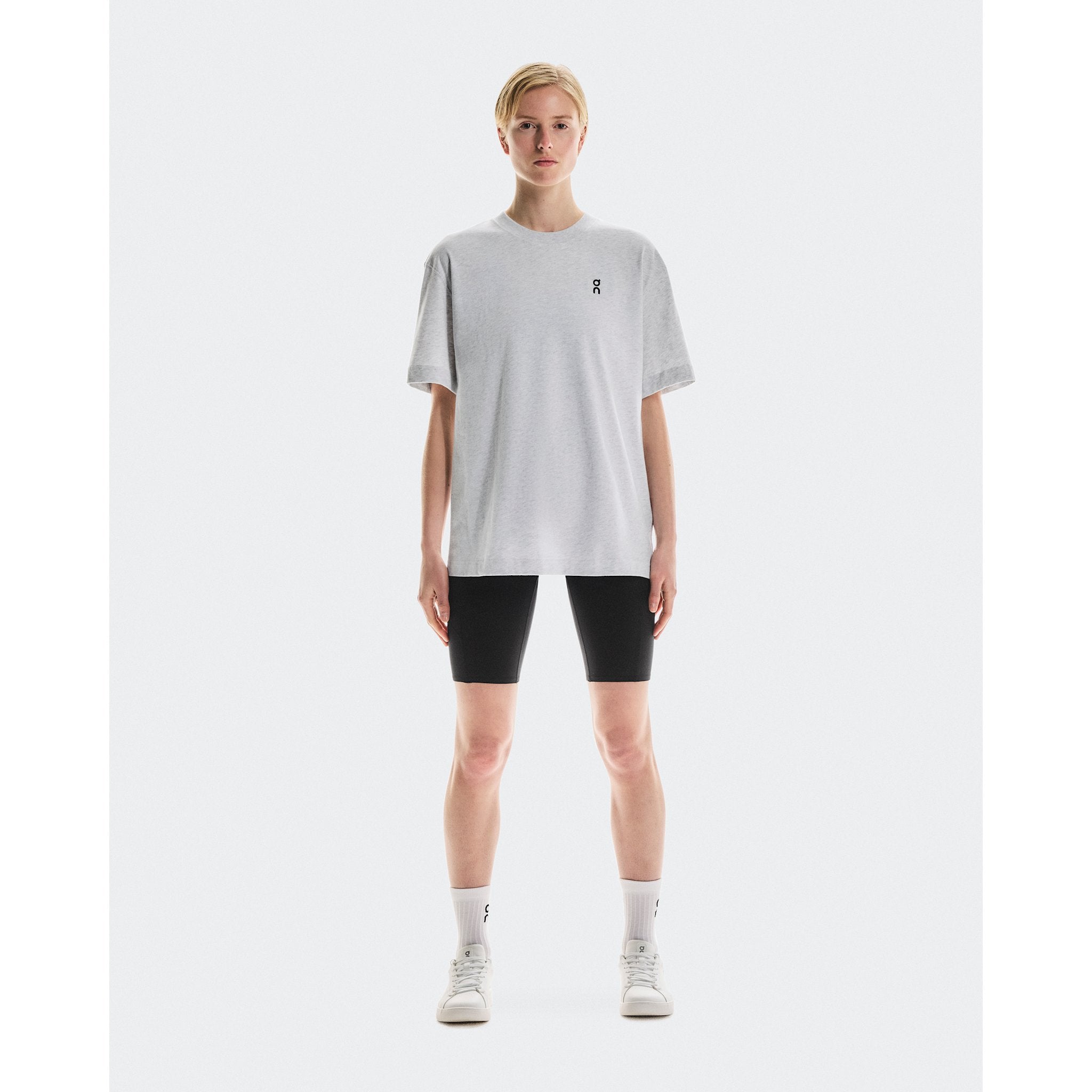 On Club-T Court Heather Gray | Pink