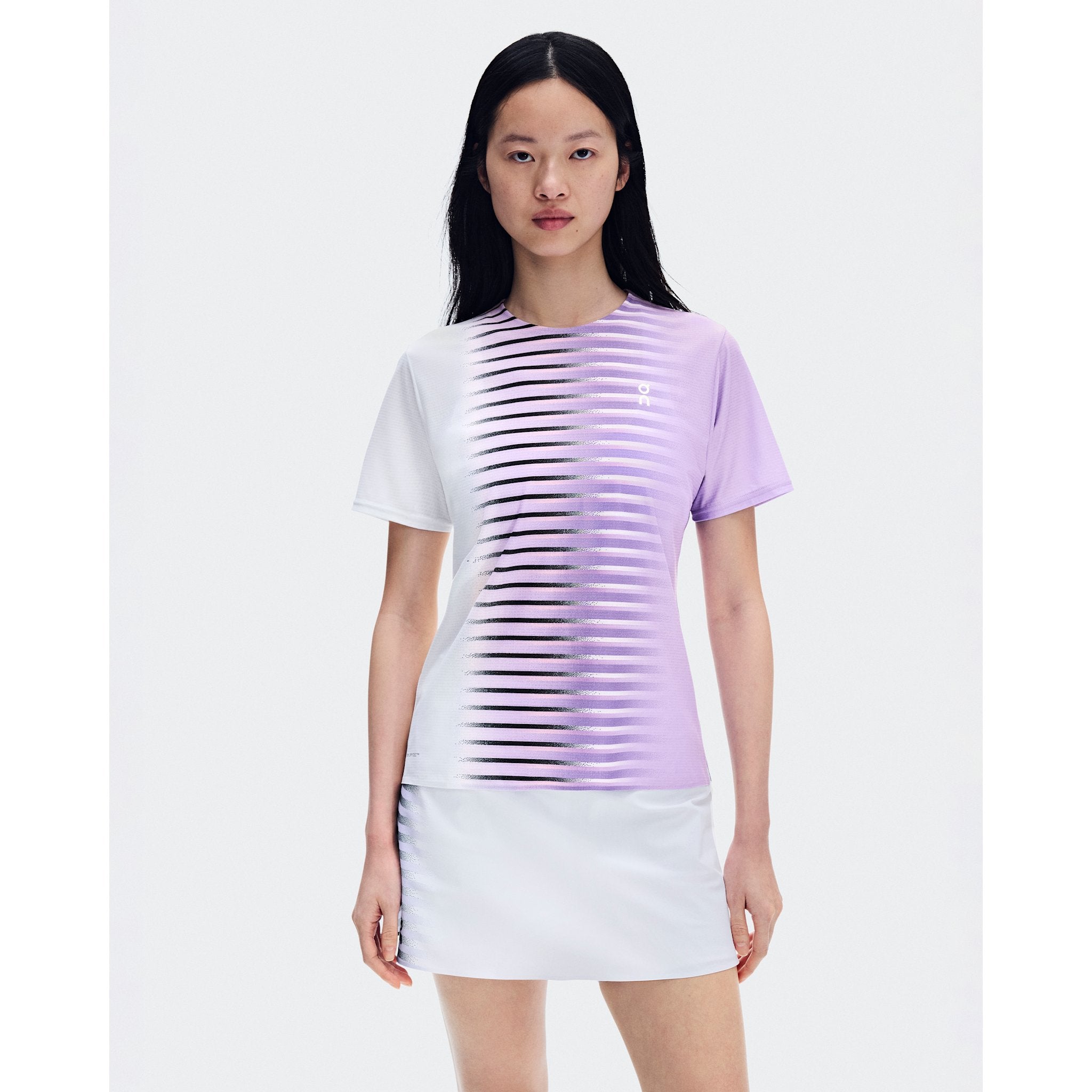 On Court-T Edge Bloom | White
