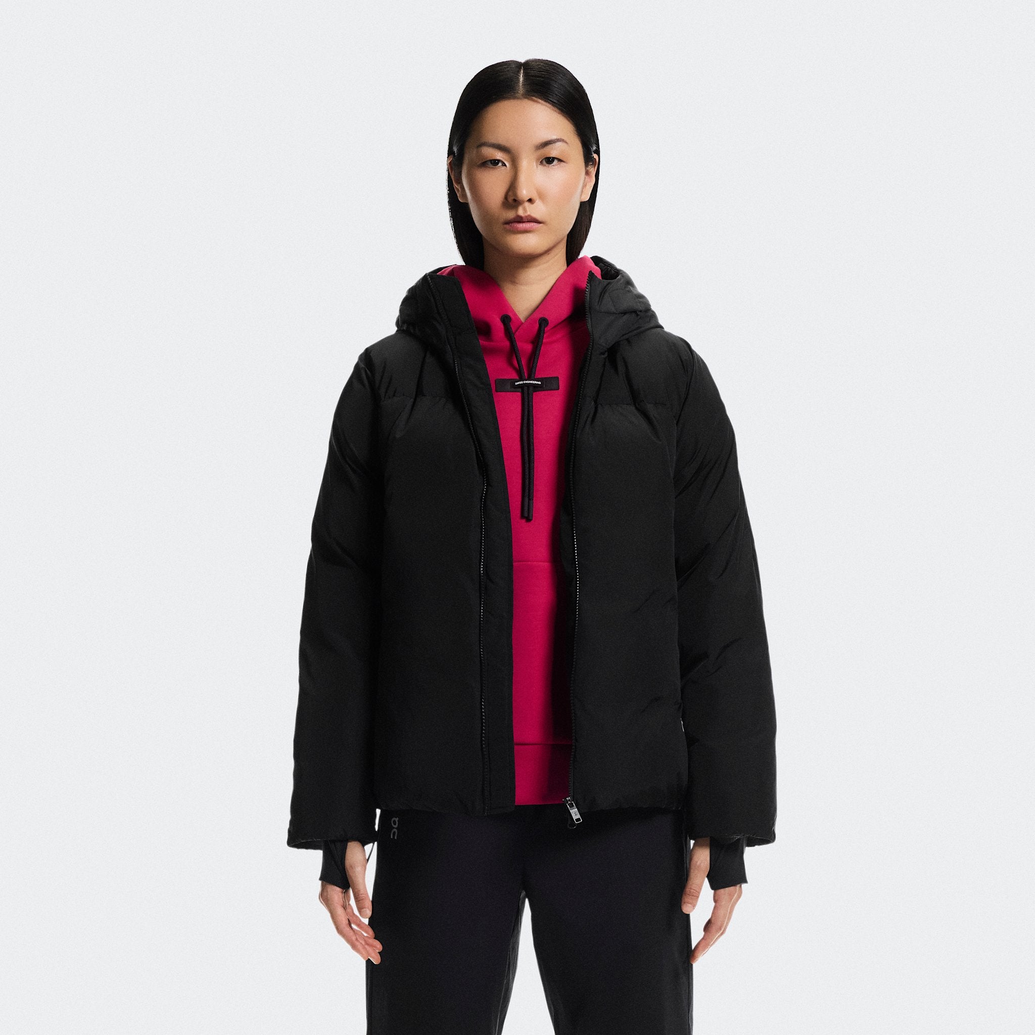 On All-Day Puffer Jacket Black