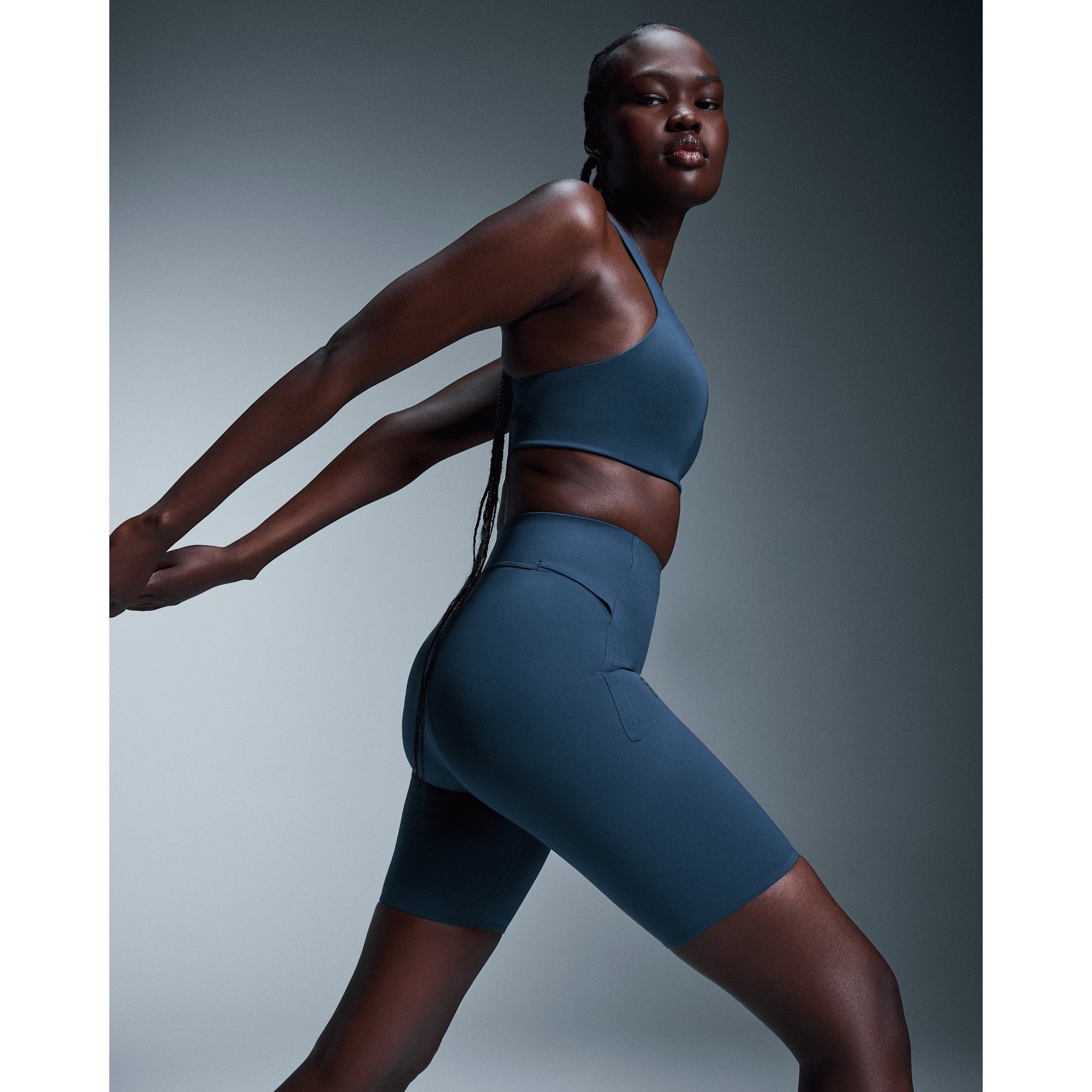 On Active 1/2 Tights Denim
