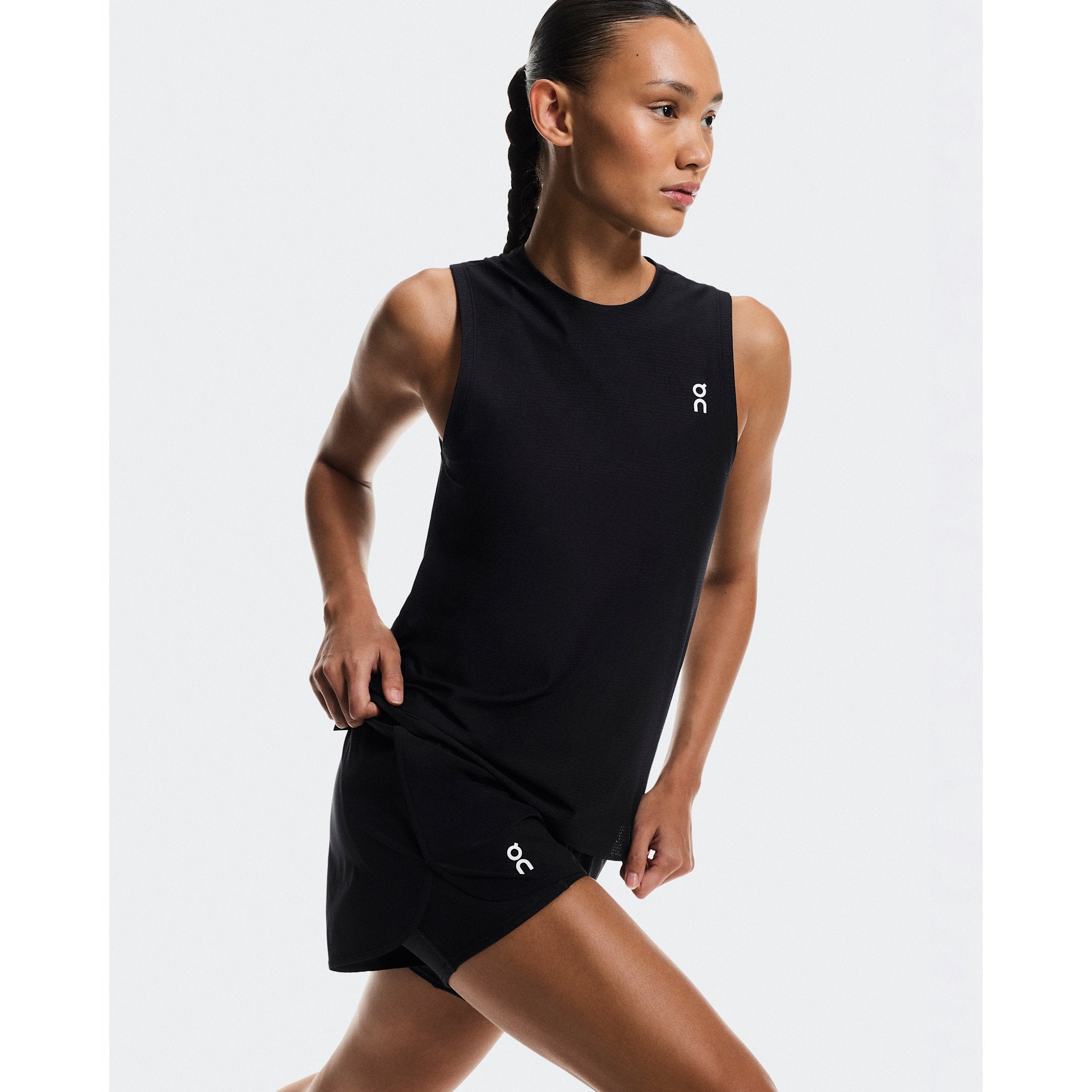 On 3" Court Shorts 2-in-1 Black