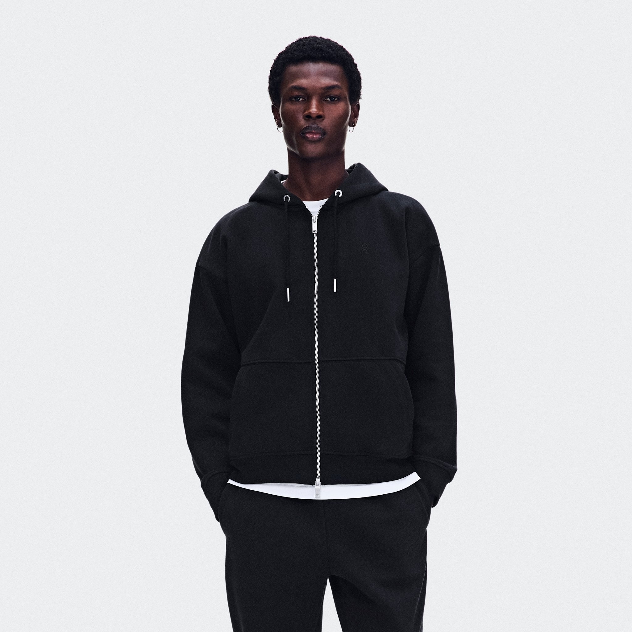 On Club Collective Full Zip Hoodie Black